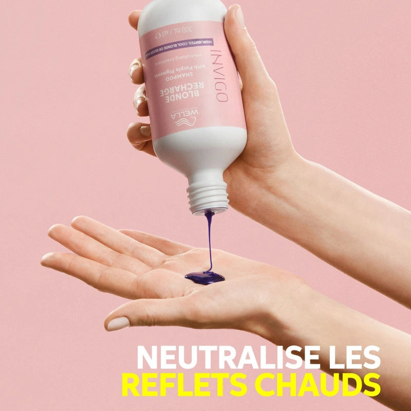 Shampooing Blond Froid Invigo Blonde Recharge Wella 9