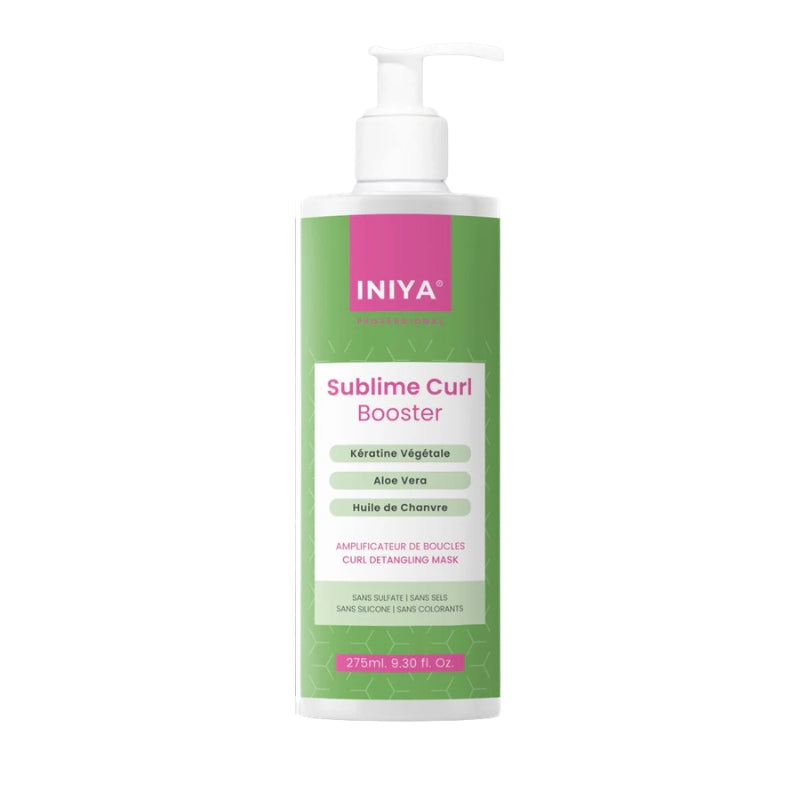 Gamme Iniya Sublime Curl Routine Cheveux Bouclés Bosster