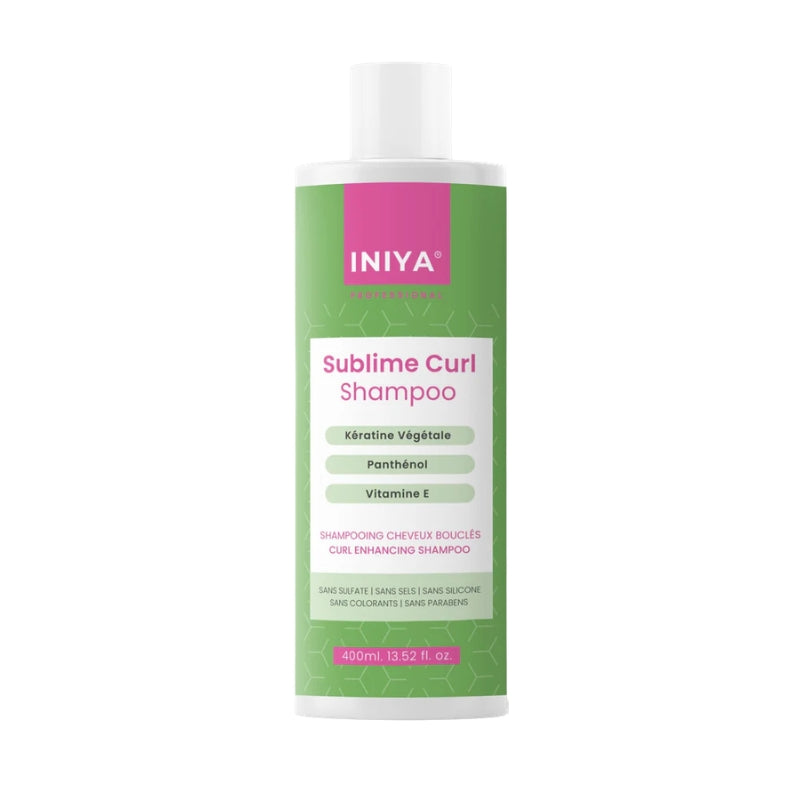 Gamme Iniya Sublime Curl Routine Cheveux Bouclés Shampoing