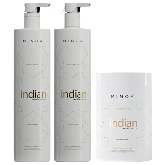 Kit Lissage Indien + Btx Capillaire Minoa Health Source