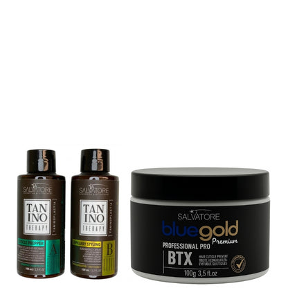 2x100ml (Lissage + Shampoing Clarifiant) +100g Btx