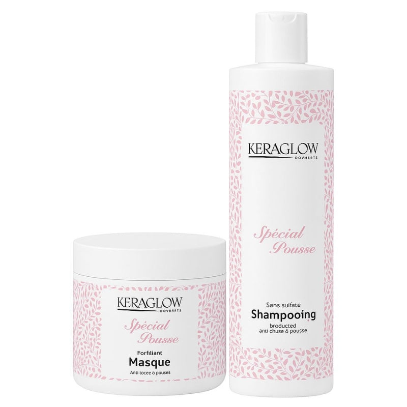 Kit Sans Sulfate KeraGlow Spécial Pousse 2