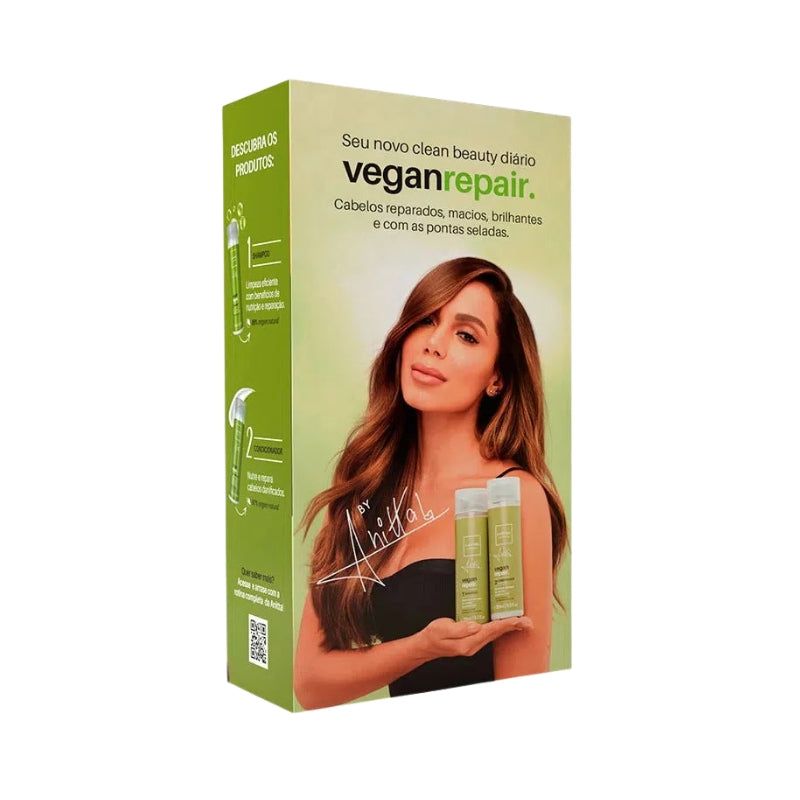 Kit Soin Cheveux Vegan Repair Cadiveu 2x250ml