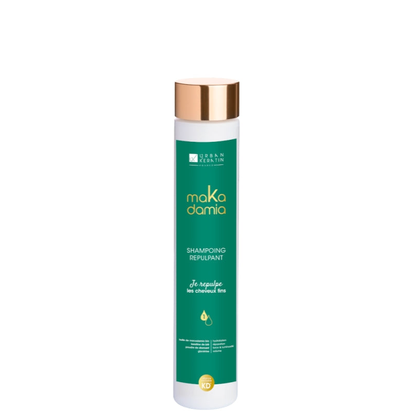 Shampoing Repulpant Cheveux Fins Makadamia Urban Keratin 250ml