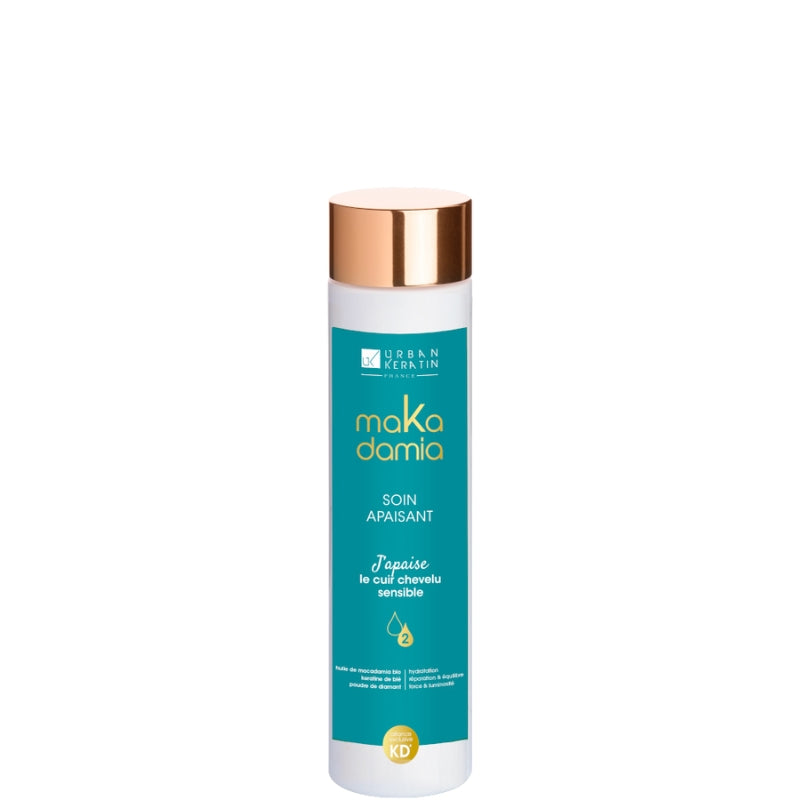 Soin Apaisant Cheveux Sensible Makadamia Urban Keratin 250ml