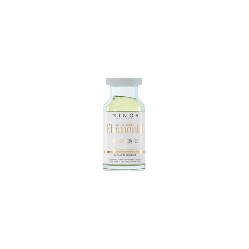 Soin Réparateur Minoa Elemental Pour Cheveux Endommagés ou Élastiques Nutrition profonde