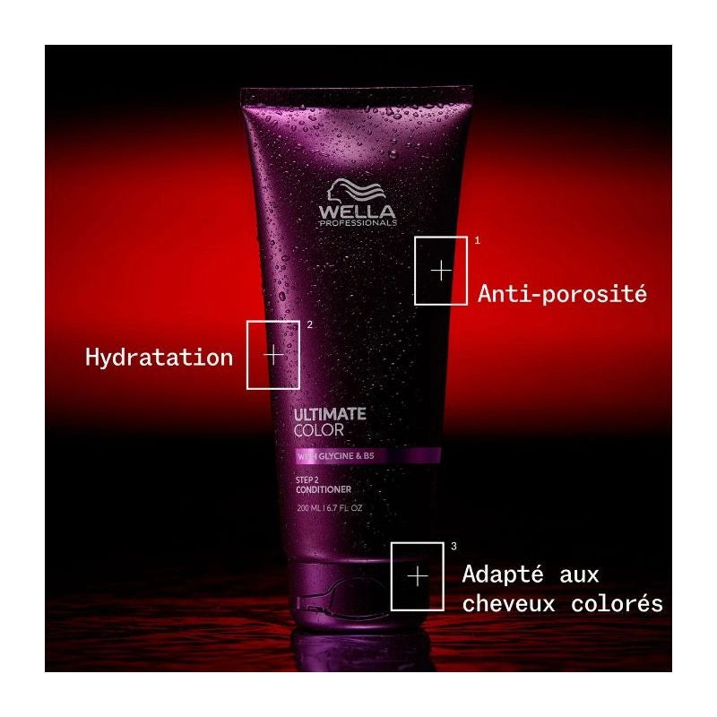 Après-Shampooing Ultimate Color Wella 4