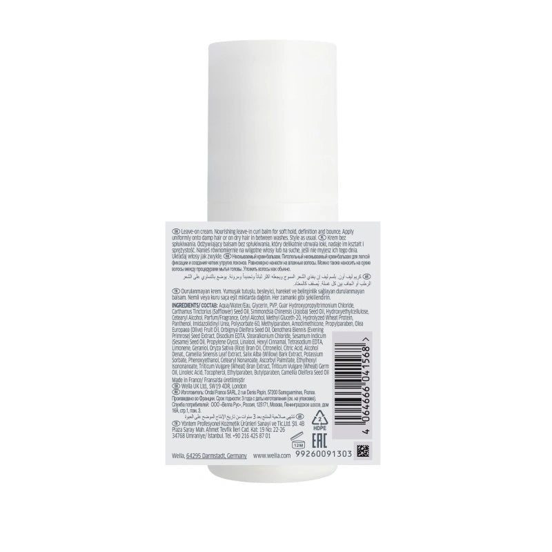 Baume Définition Cheveux Bouclés Curlixir Nutricurls Wella 2