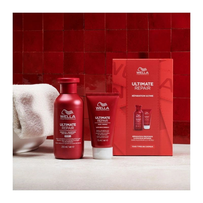 Coffret réparation ultime cheveux abîmés Ultimate Repair Wella Professionals 3