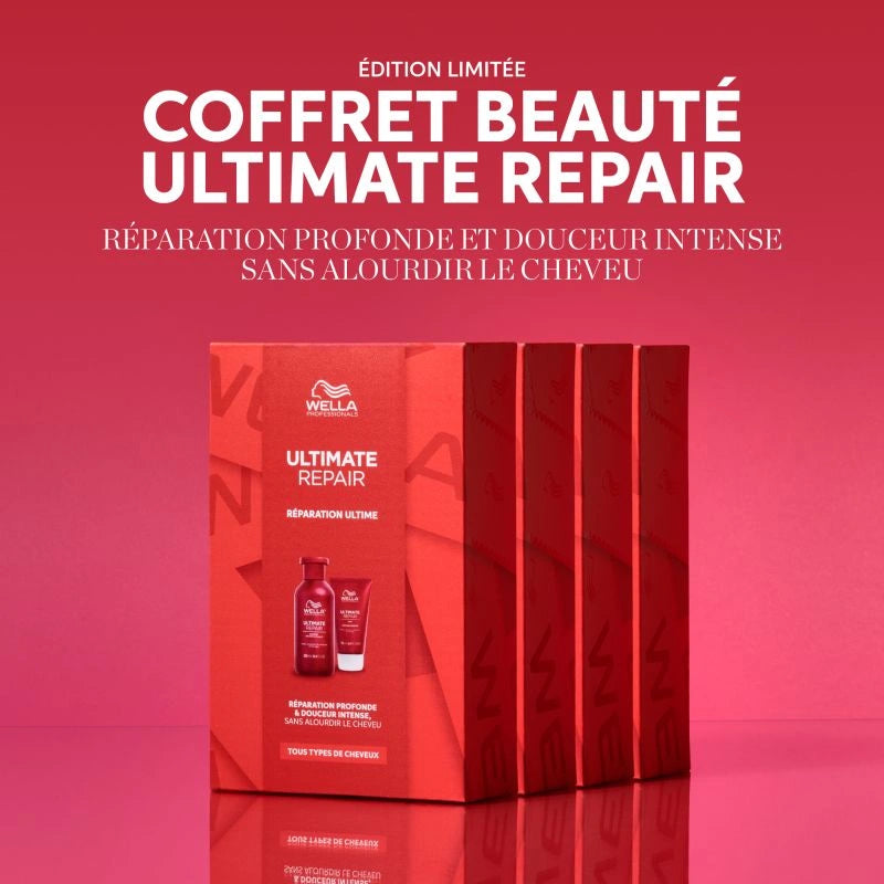 Coffret réparation ultime cheveux abîmés Ultimate Repair Wella Professionals 7