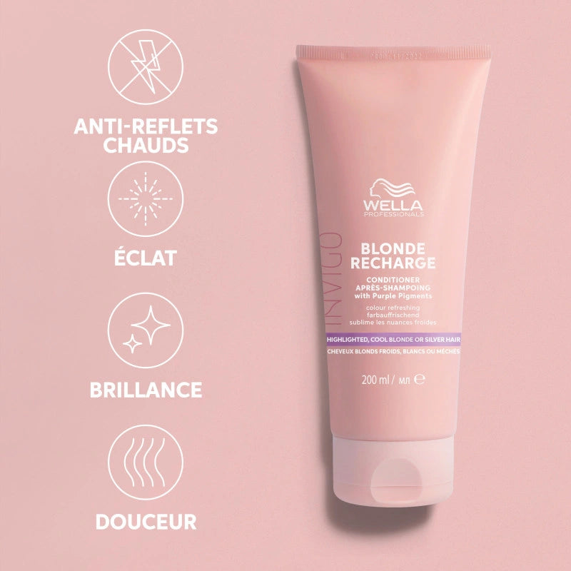 Conditionneur Blond Froid Invigo Blonde Recharge Wella