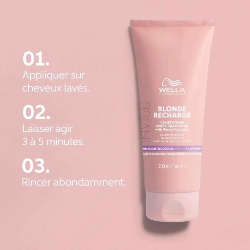 Conditionneur Blond Froid Invigo Blonde Recharge Wella