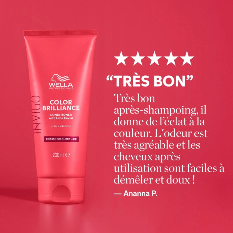 Conditionneur Couleur Cheveux épais Invigo Color Brilliance Wella 7