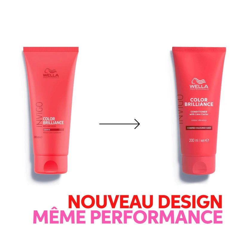 Conditionneur Couleur Cheveux épais Invigo Color Brilliance Wella 8