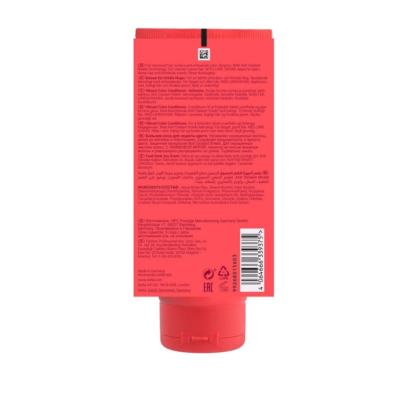 Conditionneur Couleur Cheveux épais Invigo Color Brilliance Wella 9