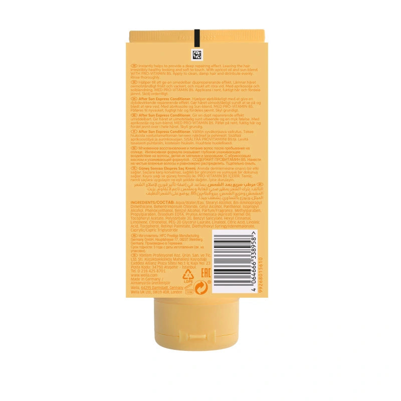 Conditionneur Express Après-Soleil Invigo Sun Wella 200ml 1