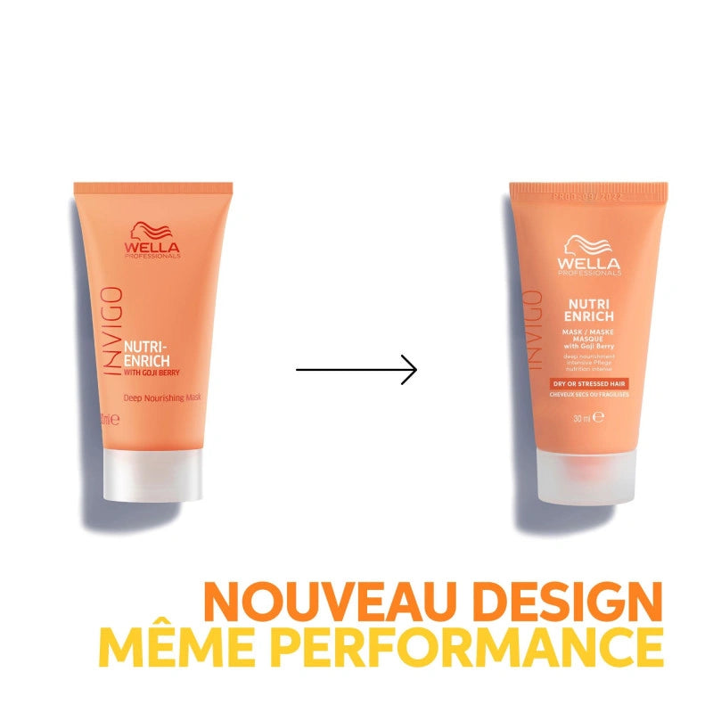 Masque Cheveux Secs Invigo Nutri-Enrich Wella 9
