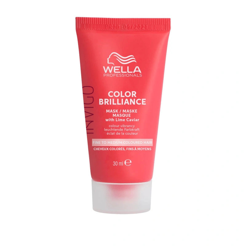 Masque Couleur Cheveux Fins à Moyens Invigo Color Brilliance Wella 30ml