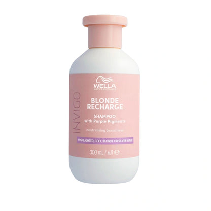 Shampooing Blond Froid Invigo Blonde Recharge Wella 300ml