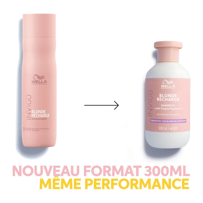 Shampooing Blond Froid Invigo Blonde Recharge Wella 300ml 1