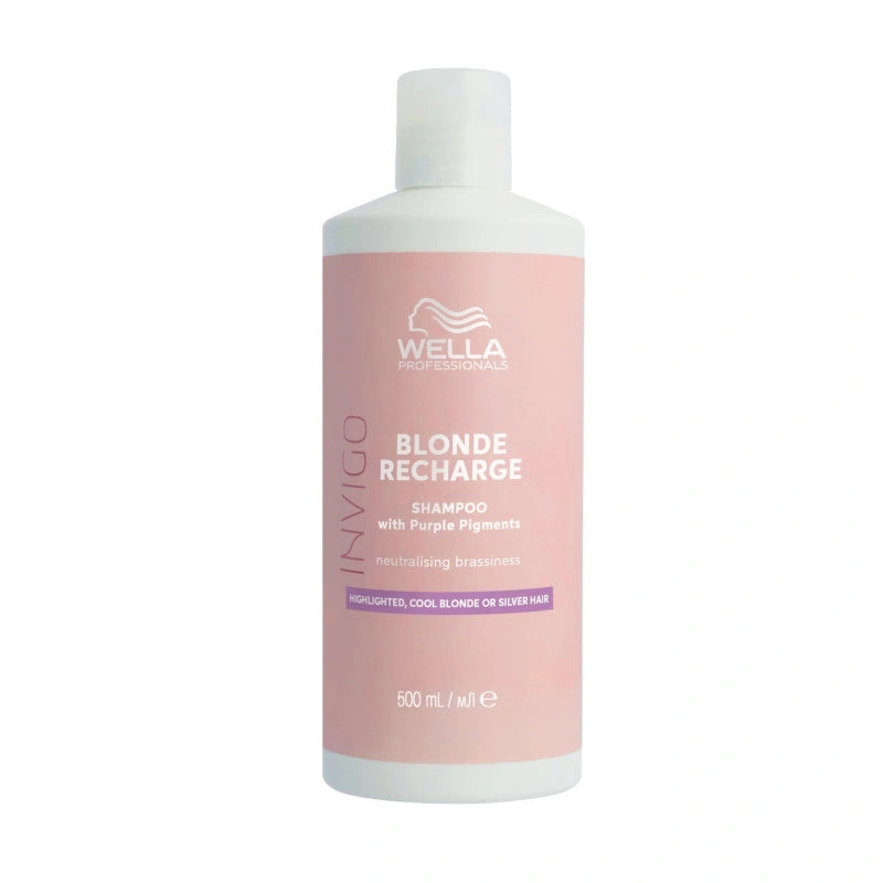 Shampooing Blond Froid Invigo Blonde Recharge Wella 500ml