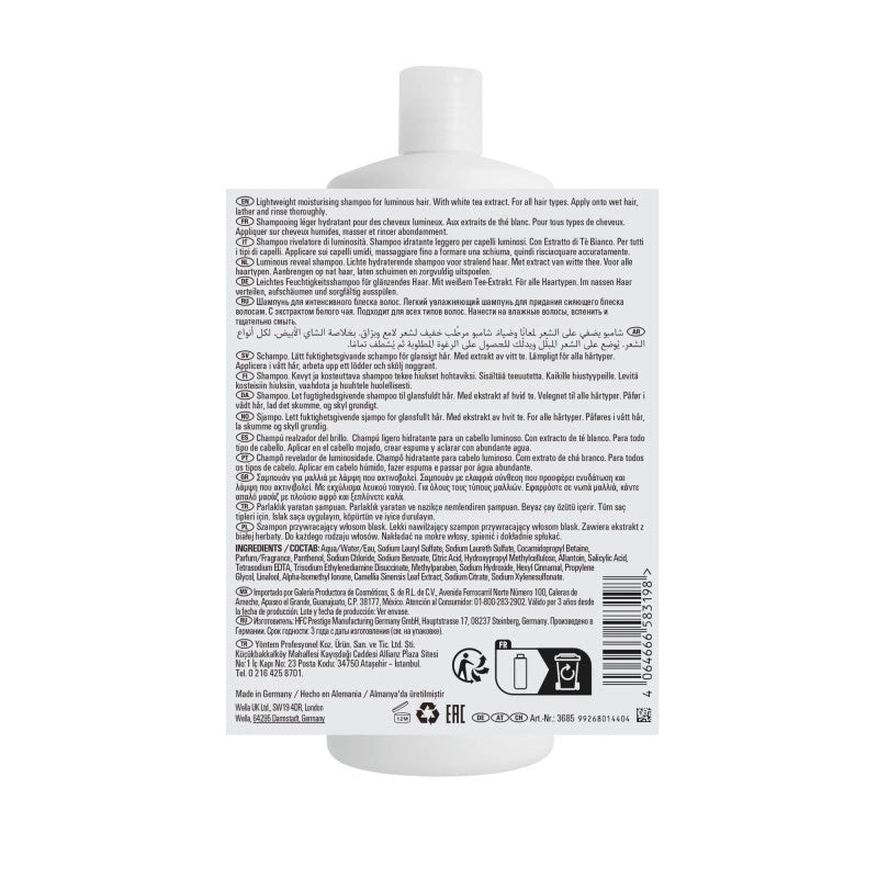 Shampooing Brillance Oil Reflections Wella 5