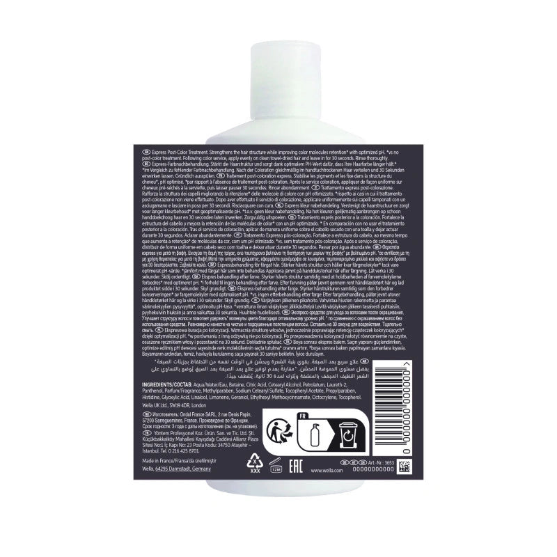 Soin Post-Coloration Invigo Service Wella 4