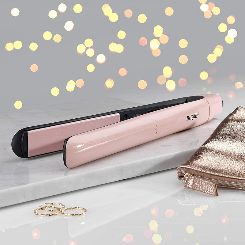Fer à Lisser Lisseur BaByliss Rose Blush 235