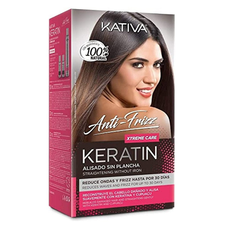 Kativa Kératine Sans Fer à Lisser Xtrem Care