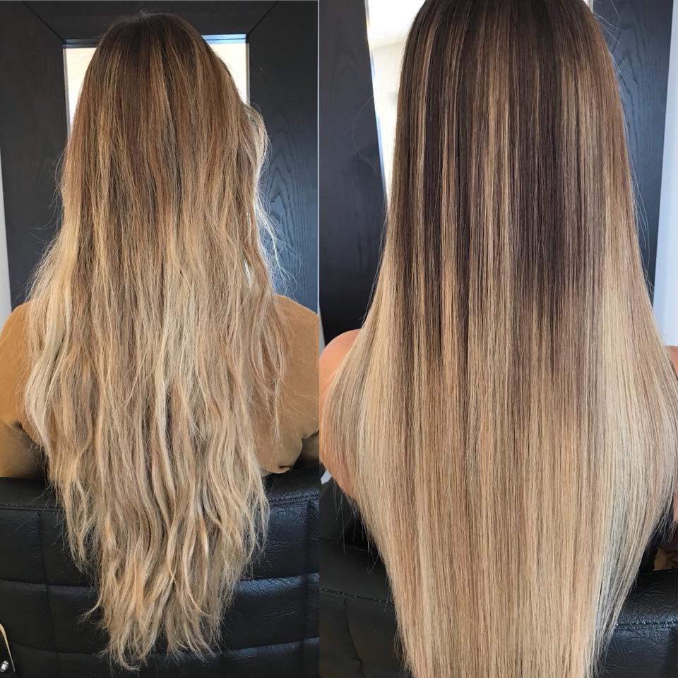 Btx Capillaire Onix Liss Avant Aprés